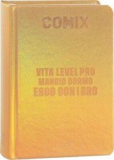 COMIX - Diario agenda Scuola 2025-2026 Copertina Rigida mis. 13x17.8h cm, Oro