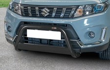 Bull Bar protezione anteriore inox black 60mm Suzuki Vitara dal 2019