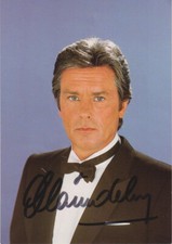 ALAIN DELON autografo