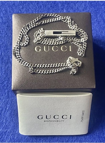 Gucci collana argento 925 - gucci, in