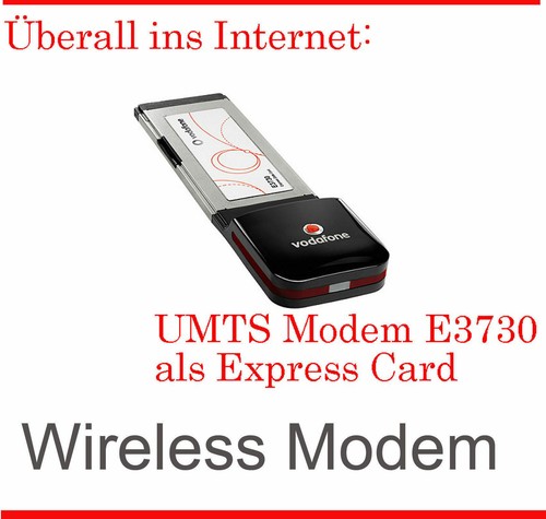 Umts stick modem expresscard - umts,