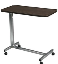 Drive Medical 13003 Tavolo sopraletto con piano non inclinabile, cromato