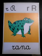 CARTELLO / ALFABETIERE PER