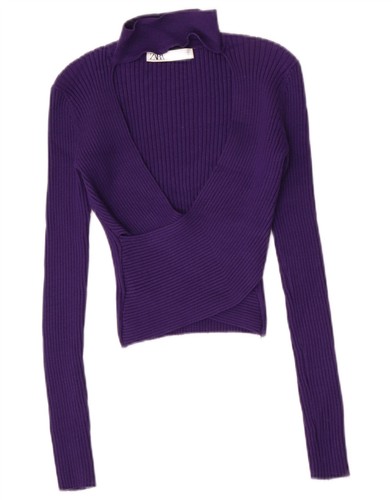 Zara donna crop top manica