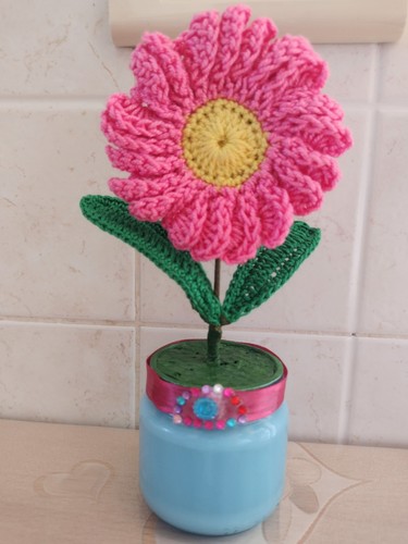 Vasetto fiore gerbera - fiore,