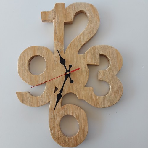 Orologio parete legno - orologio, in