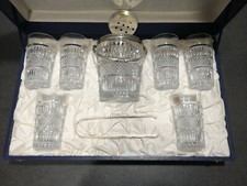 Servizio cocktail in cristallo