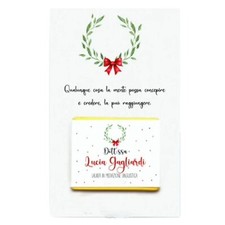 Segnaposto con cioccolatino