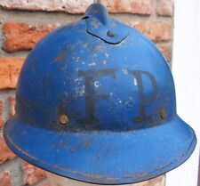 ELMETTO ESPERIMENTO POLIZIA ECUADOR METALLO LEGGERO ITALIANO ADRIAN M 16 POST WW I 1930 