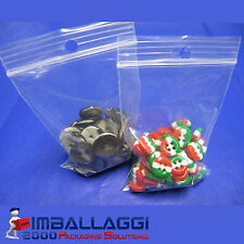 IMBALLAGGI 2000-100 BUSTE BUSTINE A ZIP MINIGRIP  27x38