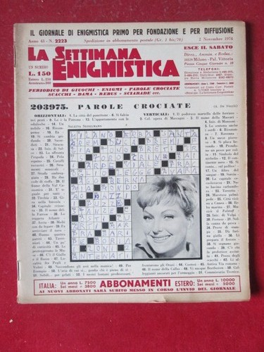 Settimana enigmistica 2223 - ,