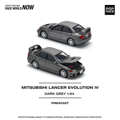 Pop race mitsubishi - pop, 1:64