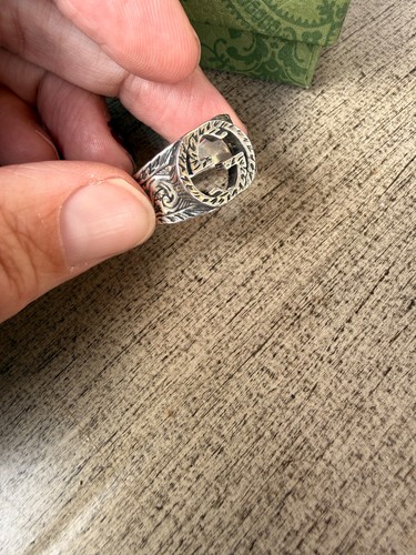 Gucci anello uomo incastro - anello,