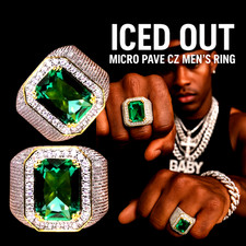 Anello Uomo Placcato Oro