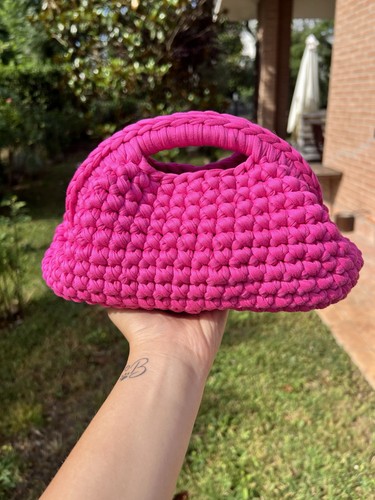 Borsa mano donna mezzaluna - a,