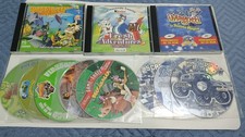 Lotto 11 Giochi PC CD-ROM Originali da Collezione - Ferrero, Microforum e Disney
