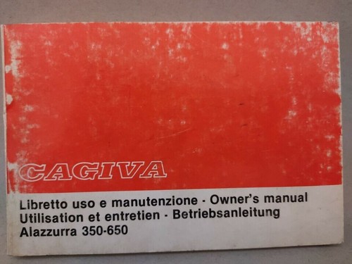 Cagiva alazzurra 350 650 - cagiva,