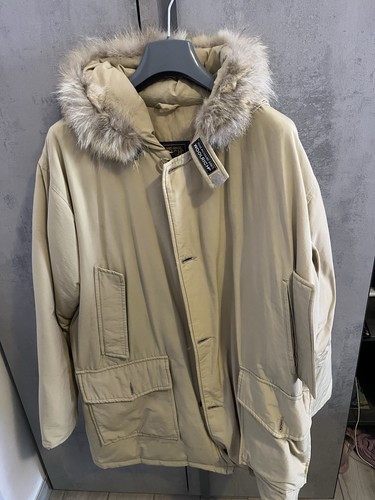 Woolrich parka beige - woolrich,