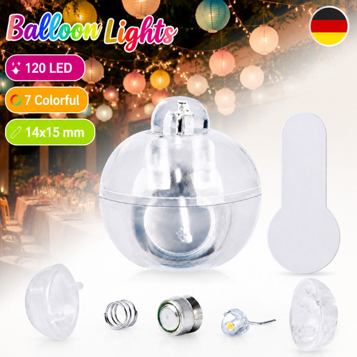120 pezzi luci palloncino - pezzi, a