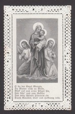 Madonna con Bambino - Canivet fine '800 - Santino I094