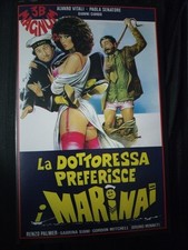 LA DOTTORESSA PREFERISCE I MARINAI VHS RARA 3B MAGNUM PAOLA SENATORE A.VITALI