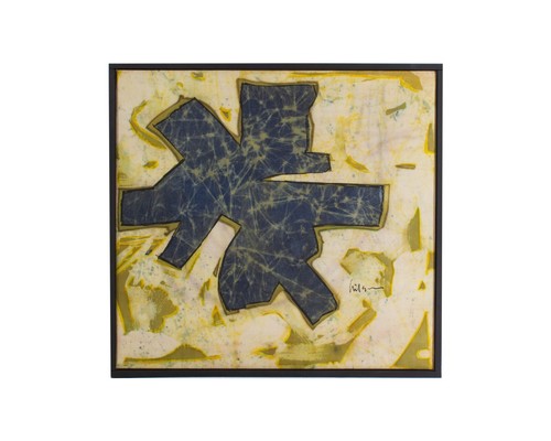 Quadro astratto cera batik - astratto, in