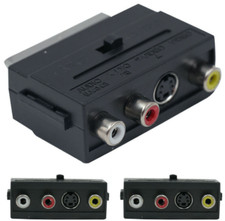 SCART To 3 RCA/Phono Composite