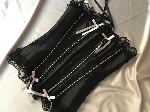 Bustino stringivita nero - bustino,