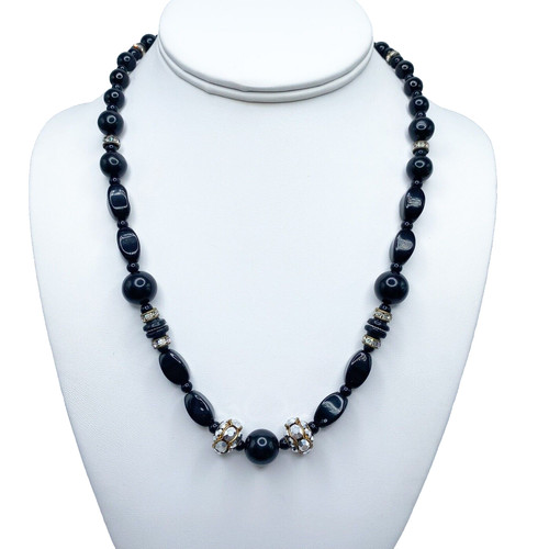 Vintage smooth jet - jet, black