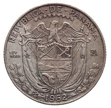 DN - Panama - 1/4 balboa 1962