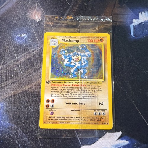 Pokémon set base machamp - base, 1°