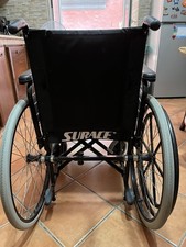 Surace sedia a rotelle pieghevole Monoguida Usato Solo In Casa Come Nuova!