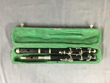 DUE OTTAVINI IN EBANO Custodia Rigida Originale Primi Del Novecento