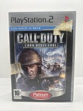 Gioco Call of Duty L'Ora degli Eroi Cod PS2 Playstation 2  PAL EUR ITA