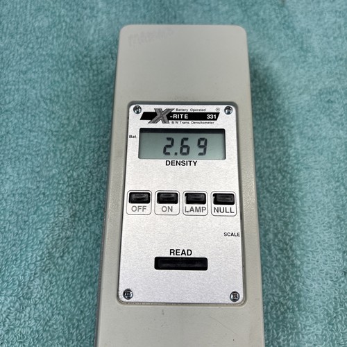 Rite 331 densitometro a - x-rite,