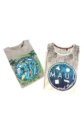 LOTTO MAUI AND SONS Maglietta Canotta T-shirt Ragazzo Surf Mare Jersey 12-14
