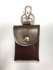 Portatelecomando Guscio Radiocomando VERA PELLE Portachiavi Cm 5x7