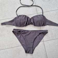 Bikini Maui Wowie 36 70C grigio fascia reggicalze push up foderato