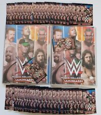 WWE WRESTLIG LAMINCARDS 52 BUSTINE+2 RACCOGLITORI TUTTO ORIGINALE E SIGILLATO