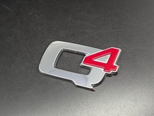 ALFA ROMEO Q4 Q 4 50544416 LOGO SIGLA EMBLEMA FREGIO STEMMA SCRITTA BADGE TARGA