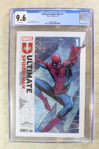 Ultimate spider man cgc 9 - spider-man, 9.6
