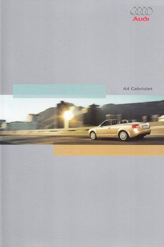 Audi cabrio cabriolet b6 - audi, a4