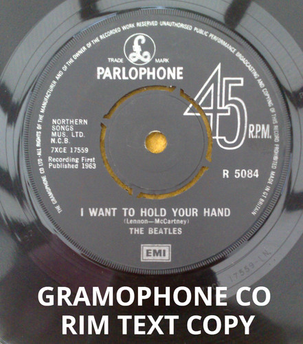 Beatles want to hold - ",