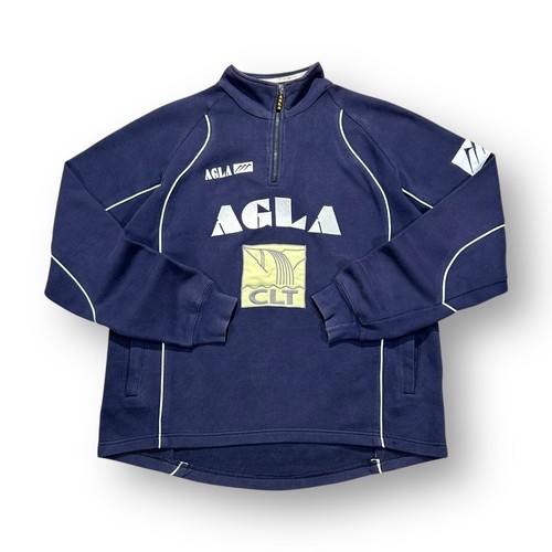 Felpa agla zip - vintage, xl
