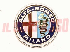 STEMMA MASCHERINA + COFANO ALFA ROMEO MILANO GIULIA GT DUETTO 1750 2000 BERLINA
