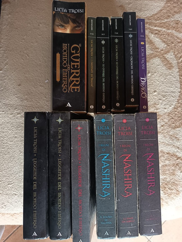 Lotto libri fantasy licia - libri,