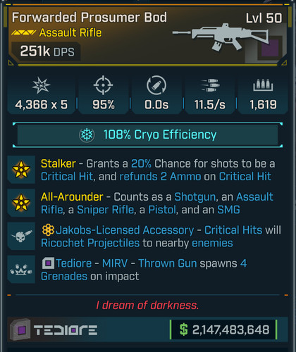 Borderlands modded - •, •