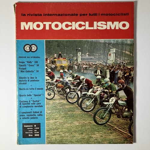 Rivista motociclismo agosto - rivista,