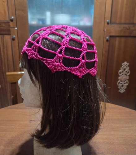 Cappello fucsia rete - cappello,