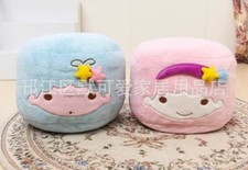 Pouf ottomano rotondo cartone